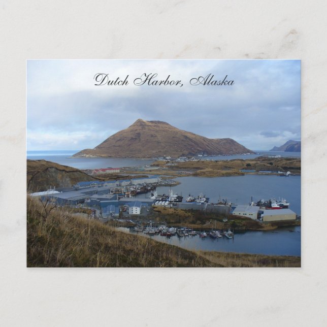 A View Dutch Harbour, Alaska Vykort (Framsida)