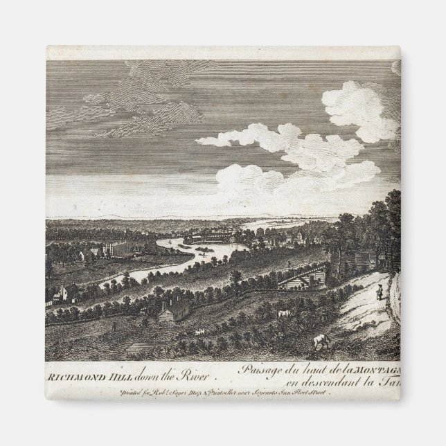 A View from Richmond Backe down River Magnet (Framsidan)