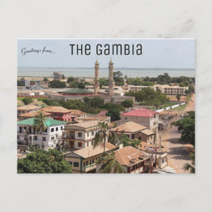 A View of Banjul The Gambia Vykort