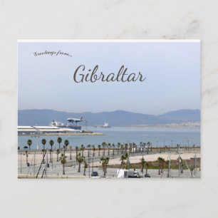 A View of Gibraltar Vykort