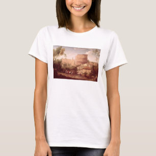 A View of the Colosseum with a Traveler, 1731 (oi) T-shirt