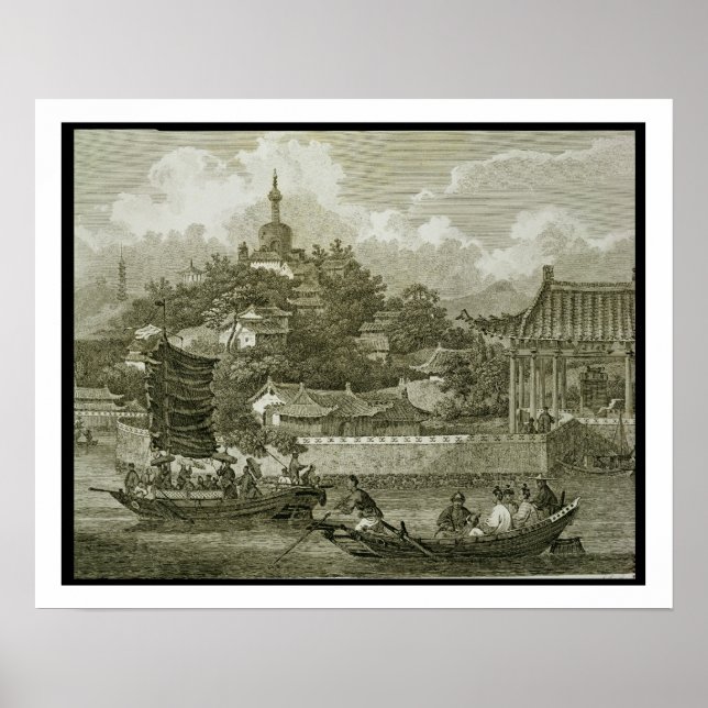 A View the Gardens of the Imperial Palace, Peki Poster (Framsidan)