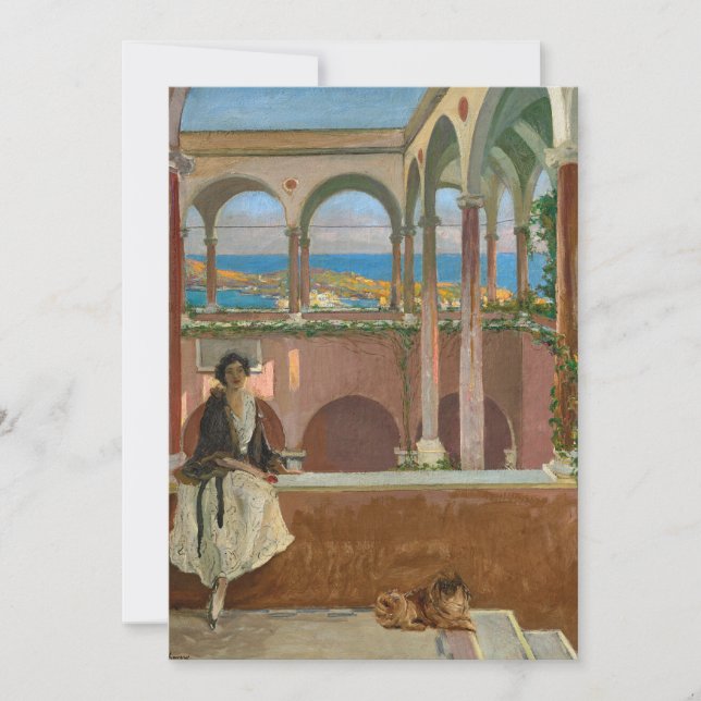 A Villa på Riviera | Herr John Lavery (Framsida)