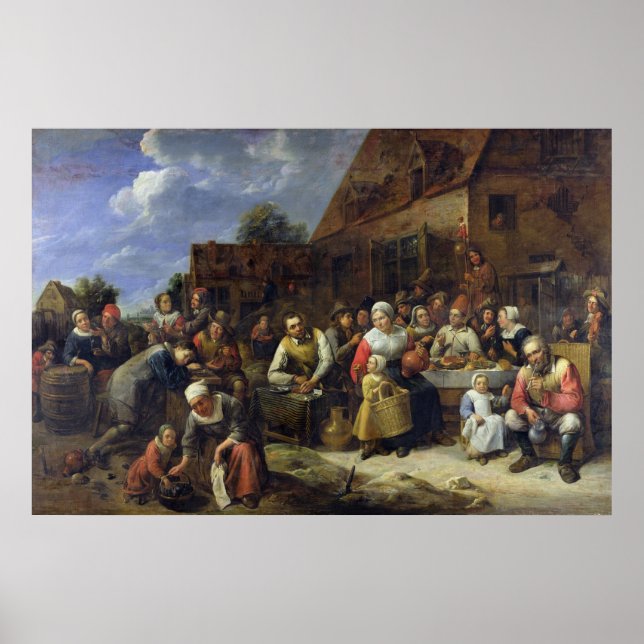A Village Banquet Poster (Framsidan)