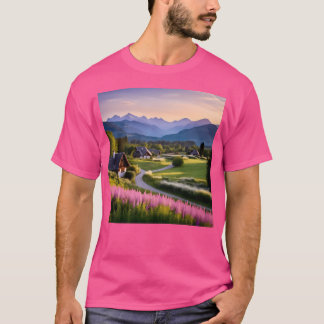 A Village Chiffon Top T Shirt