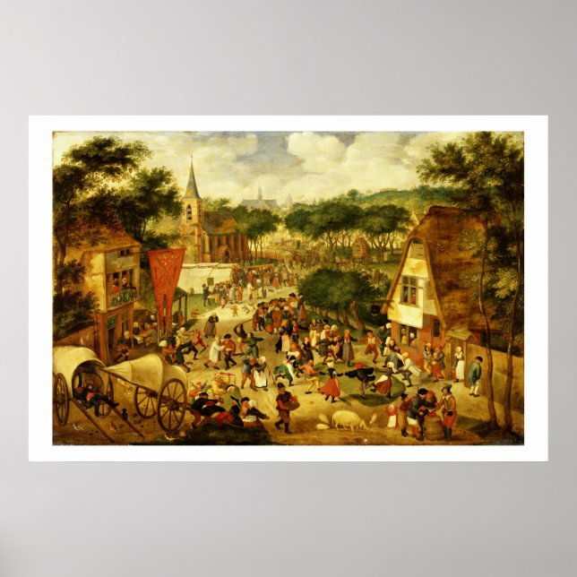 A Village Fair Poster (Framsidan)
