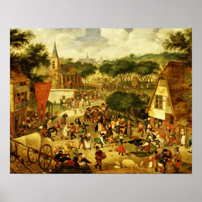 A Village Fair Poster (Framsidan)