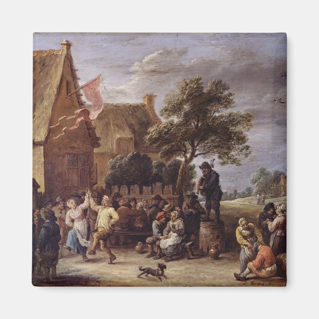 A Village Merryaking Magnet (Framsidan)