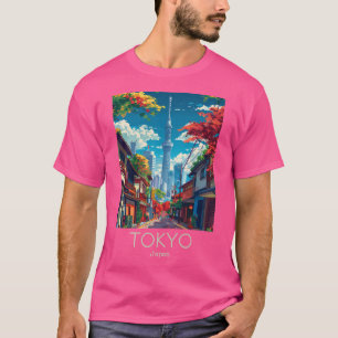 A Vintage resor Art of Tokyo - Japan T Shirt