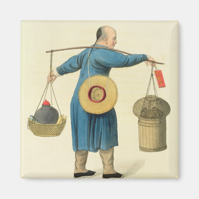 A Viper Seller, tallrik 46 från Chins dräkt Magnet (Framsidan)