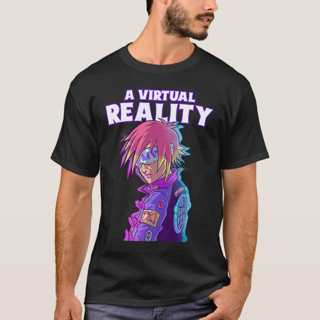 A VIRTUAL REALITY VR T SHIRT (Framsida)