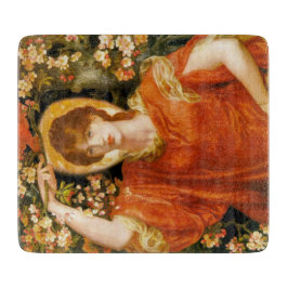 A Vision of Fiametta (Red-Halls Woman) (Rosetti)