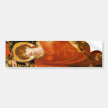 A Vision of Fiametta (Red-Halls Woman) (Rosetti)