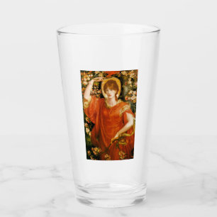 A Vision of Fiametta (Red-Halls Woman) (Rosetti) Glaskopp