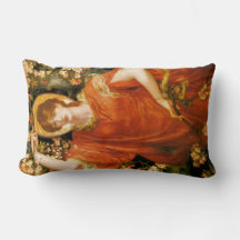 A Vision of Fiametta (Red-Halls Woman) (Rosetti)