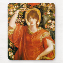 A Vision of Fiametta (Red-Halls Woman) (Rosetti)