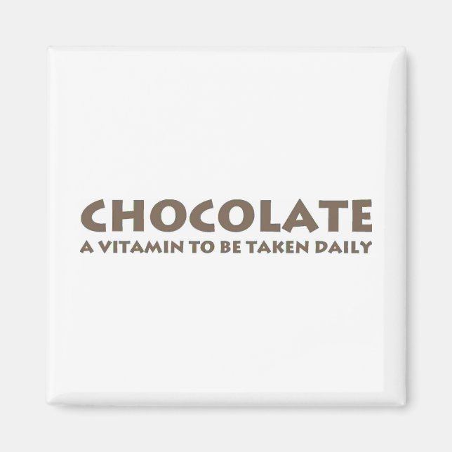 A Vitamin som tas dagligen Magnet (Framsidan)