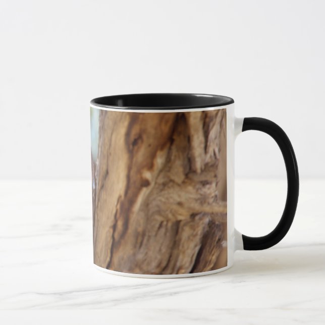 A Vitbröstad Snake Eagle Mugg (Höger)