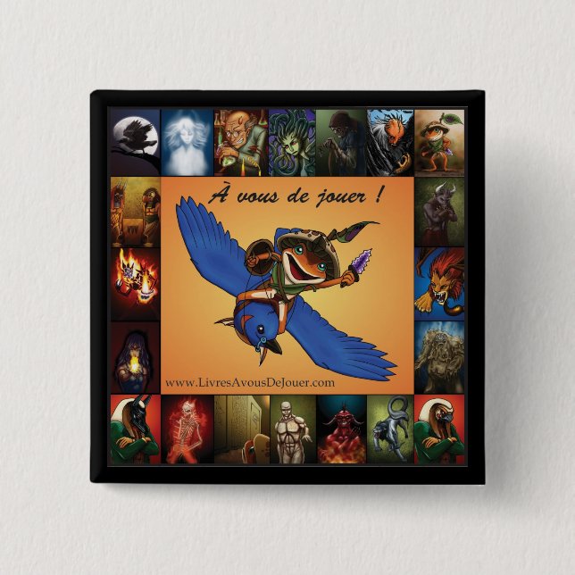 À vous de jouer! - Macaron 2008-10-14 Knapp (Framsida)