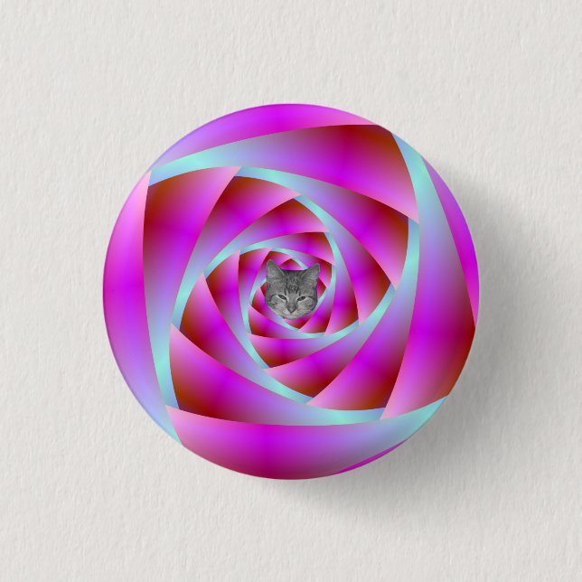 A Vrid av blått och Rosa Knapp (Framsida)
