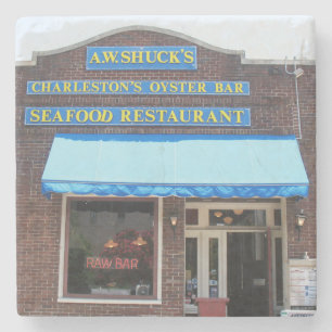 A.W. Shucks restaurang Charleston, SC. för Stenunderlägg