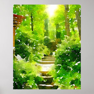 A Walk bland Ferns Poster