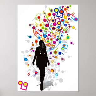 A Walk i parken Poster