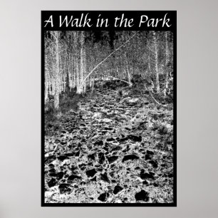 A Walk i parken Poster