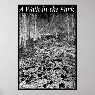 A Walk i parken Poster