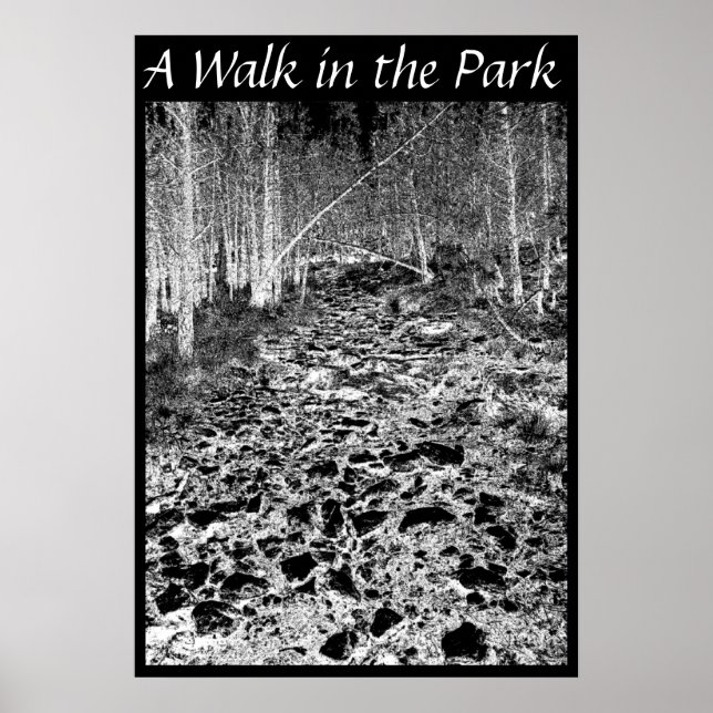 A Walk i parken Poster (Framsidan)