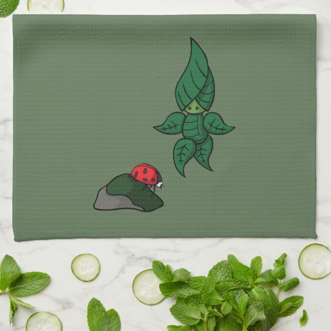 A Walk i Skogen Kitchen Towel Kökshandduk (Vikta)