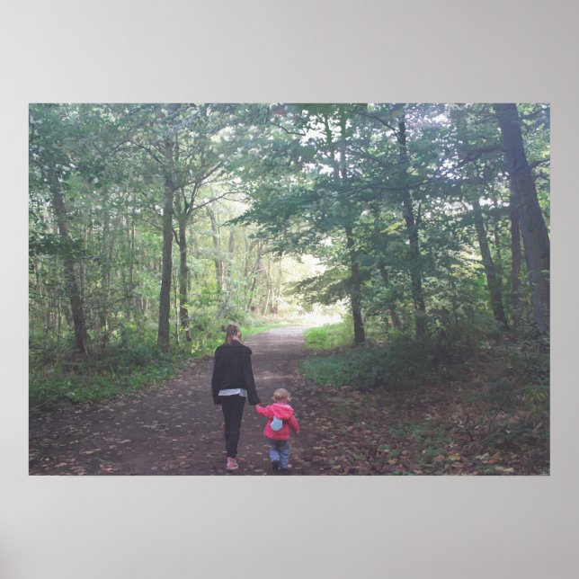 A Walk i Skogen Poster (Framsidan)