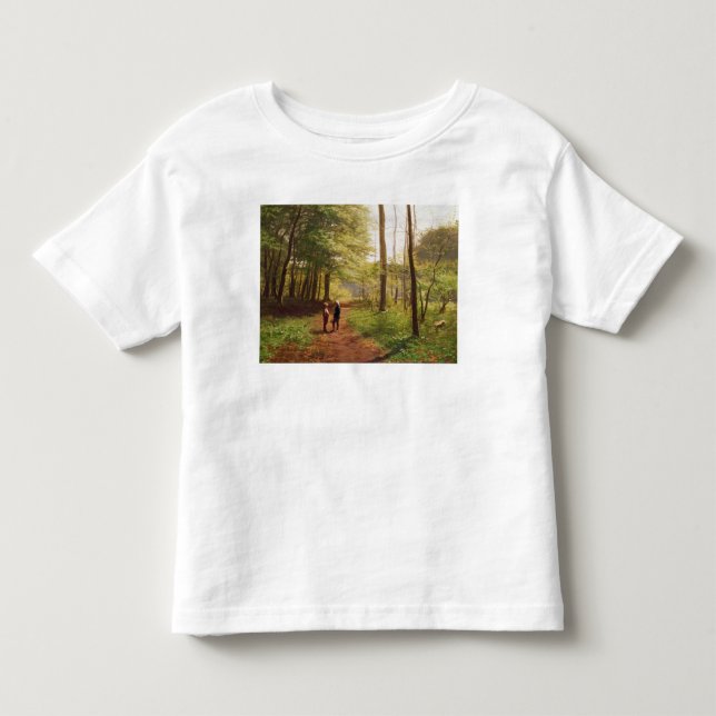 A Walk i skogen Tee Shirt (Framsida)