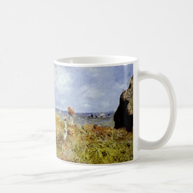 A Walk på klipporna i Pourville Kaffemugg (Höger)