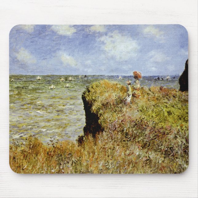 A Walk på klipporna i Pourville Musmatta (Framsidan)