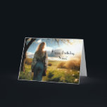 A WALK - SISTER BIRTHDAY CARD TACK KORT<br><div class="desc">Här är födelsedagskortet för syster som är "JUST HÖGER".</div>