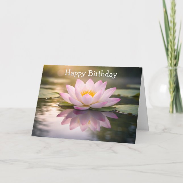 A Waterlily Kort (Framsida)