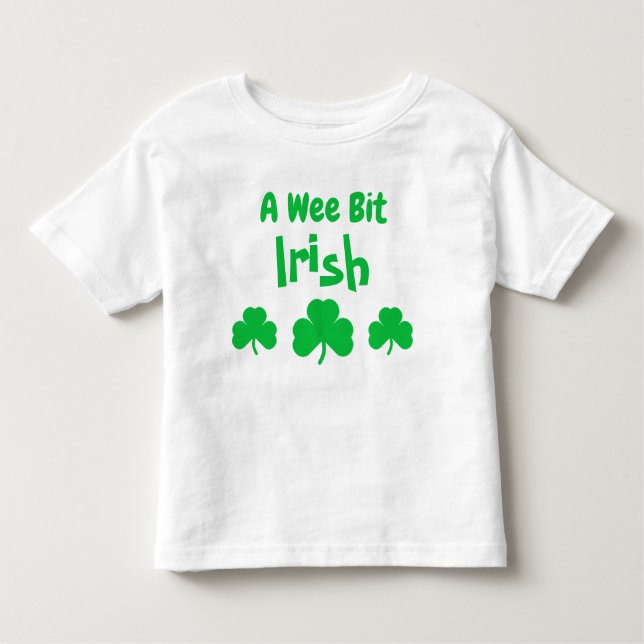 A Webit Irish Småbarn T-shirt (Framsida)