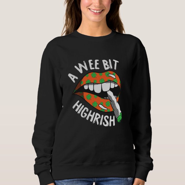 A Webit Irish St patricks day Funny Ogräs Thc Sto T Shirt (Framsida)