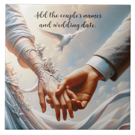 A WEDDING TILE KAKELPLATTA