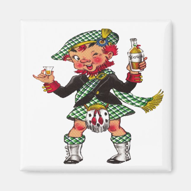A Wee Bit O'Scotch Magnet (Framsidan)