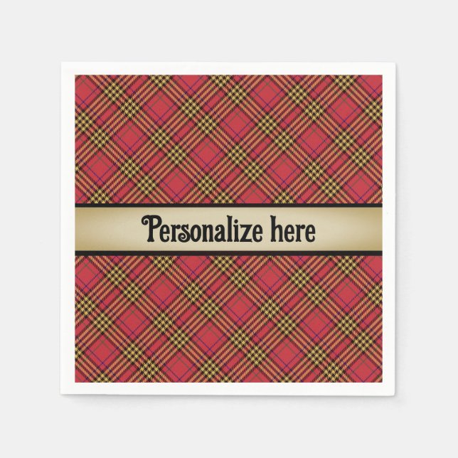 A Wee Dram of Scotch Pappersservett (Framsidan)