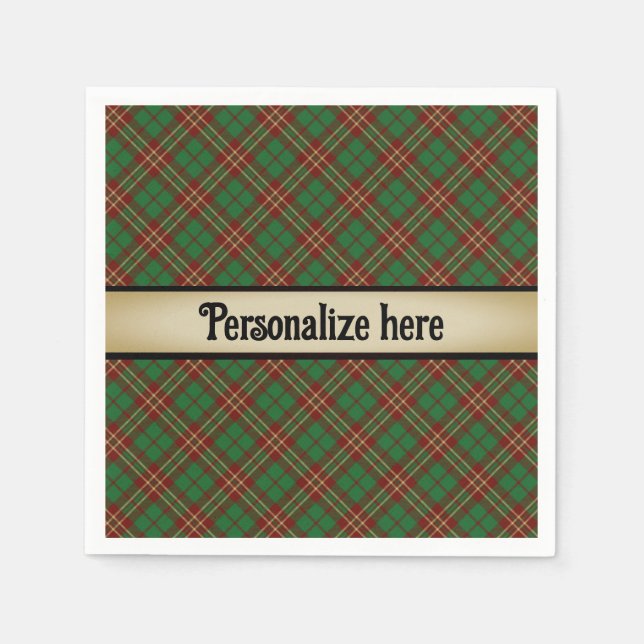 A Wee Dram of Scotch Pappersservett (Framsidan)