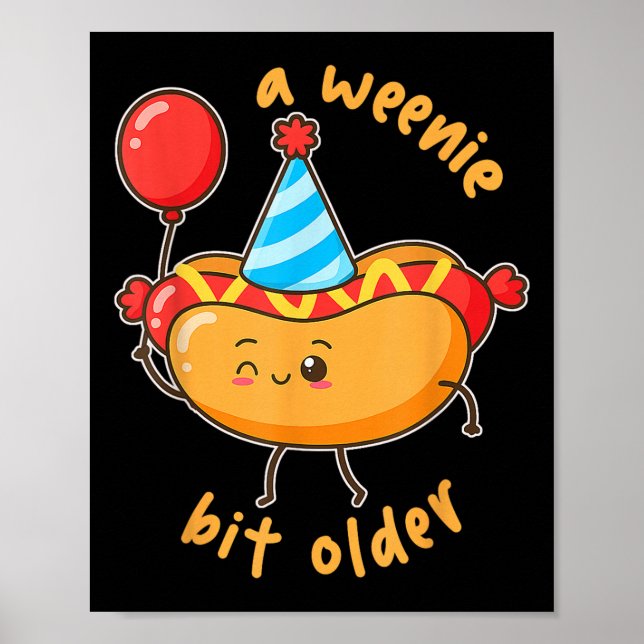 A Weenie Bit Older Apparel Kawaii Party Poster (Framsidan)
