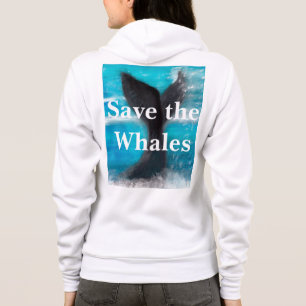 A Whale's Svan - Spara the Whales White T Shirt