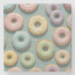 A Whimsical Pastel Donut Dream Stenunderlägg