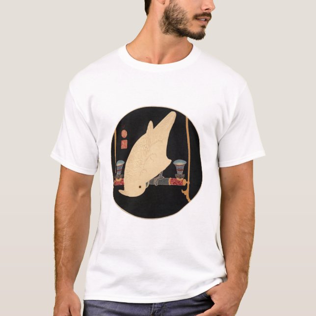 A White Macaw, Jakuchū T-shirt (Framsida)