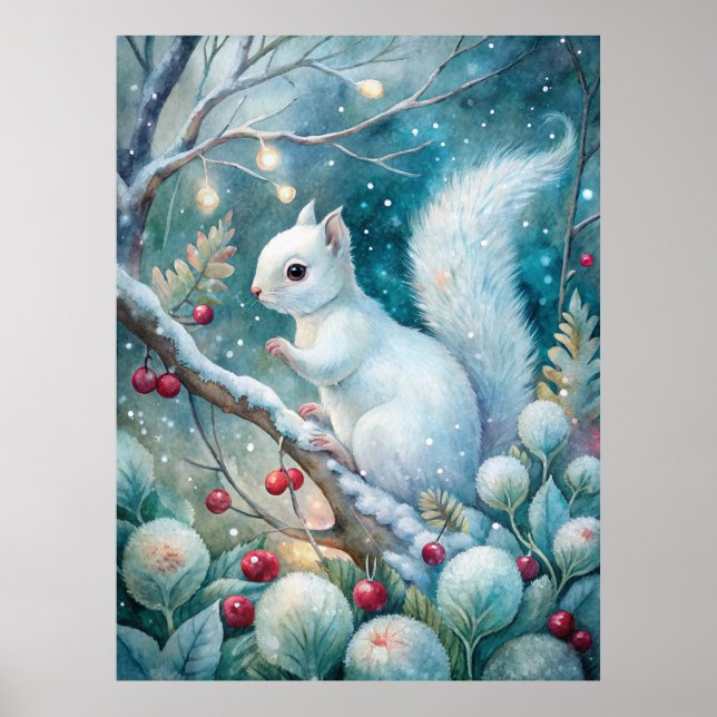 A White Squirrel Poster (Framsidan)