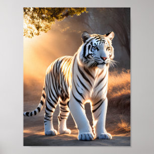 A White Tiger Poster