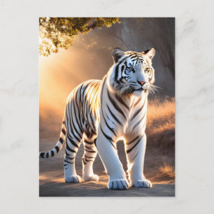 A White Tiger Vykort